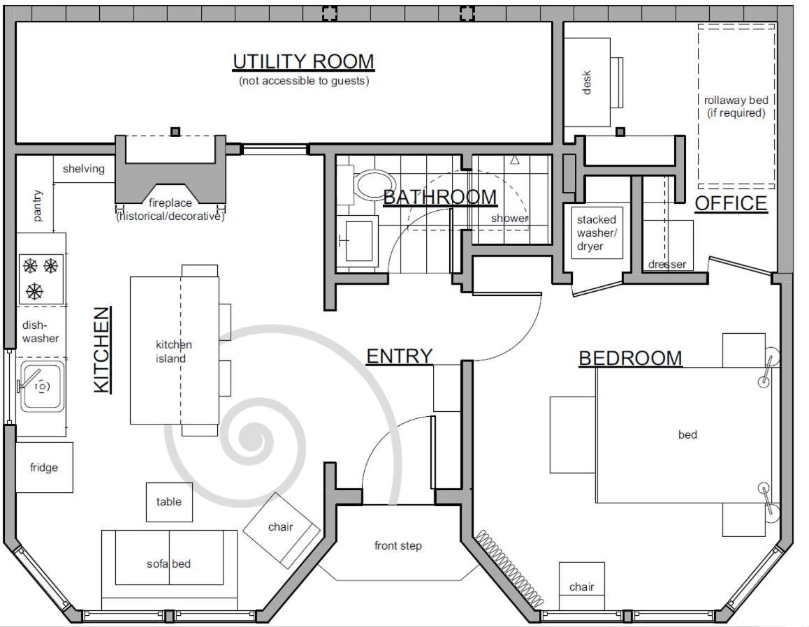 Ferienwohnung Koru Flat Dunedin Exterior foto